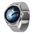 !! AKCE !! CRONO Odolné sportovní hodinky DT55, stříbrné. IP67, iOS/ANDROID, ČEŠTINA, 8 sportovních režimů