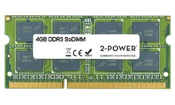 2-Power 4GB PC3-8500S 1066MHz DDR3 CL7 SoDIMM 2Rx8 (DOŽIVOTNÍ ZÁRUKA)