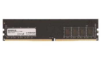 2-Power 8GB PC4-19200U 2400MHz DDR4 CL17 Non-ECC DIMM 2Rx8 ( DOŽIVOTNÍ ZÁRUKA )