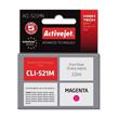 ActiveJet Ink cartridge Canon CLI-521M (WITH CHIP) ACC-521M
