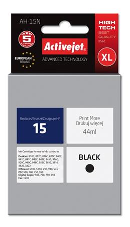ActiveJet inkoust HP C6615A Supreme Black AH-615N 44 ml