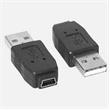 Adaptér USB A/samec na USB mini B/samice