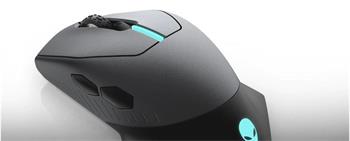 Alienware Wired / Wireless Gaming Mouse - AW610M (Dark Side of the Moon)