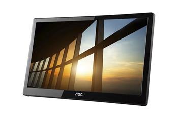 AOC LCD I1659FWUX 15,6" IPS přenosný/1920x1080@60Hz/5ms/220cd/700:1/repro/USB
