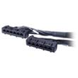 APC Data Distribution Cable, CAT6 UTP CMR 6XRJ-45 Black, 11FT (3,3M)