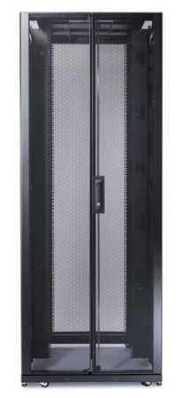 APC NetShelter SX 48UX750X1200 černý, s boky a dveřmi