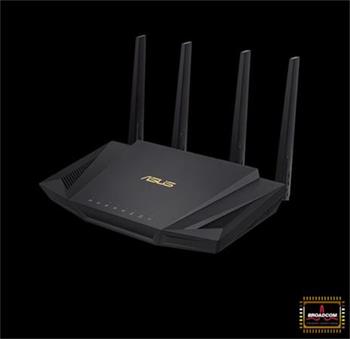 ASUS RT-AX58U, Router AX3000 Dual Band WiFi 6 (802.11ax) podporující technologii MU-MIMO a OFDMA