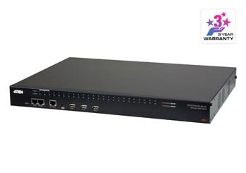 ATEN SN-0148CO 48-Port Serial Console Server dual-power (Cisco pin-outs and auto-sensing DTE/DCE function)