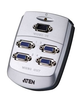 ATEN VS-84 4-portový VGA rozbočovač 250 MHz