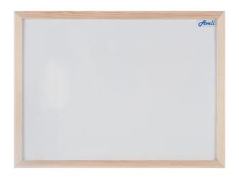 AVELI Magnetická tabule 90x120, dřevěný rám