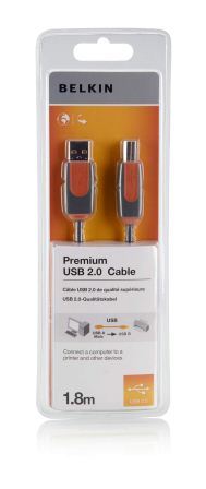 Belkin kabel USB 2.0 A/B řada prémium, 3m