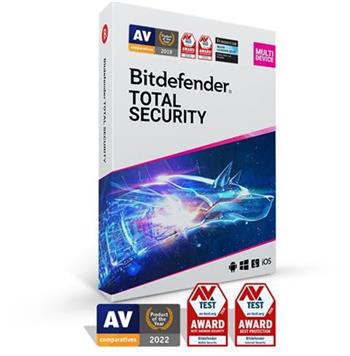 Bitdefender Total Security 5 zařízení na 2 roky
