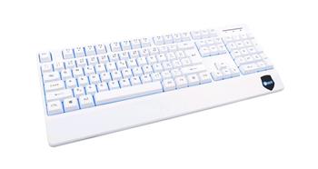 C-TECH klávesnice KB-104W, USB, 3 barvy podsvícení