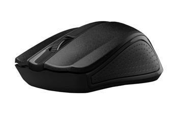 C-TECH myš WLM-01, černá, bezdrátová, USB nano rec