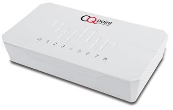 CQpoint CQ-C108 - switch 8 portů, 10/100 RJ45