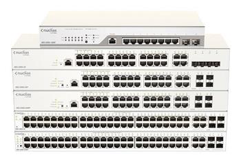 D-Link DBS-2000-10MP 10-Port Gigabit PoE+ Nuclias Smart Managed Switch including 2x SFP Ports (With 1 Year License)