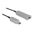 Delock aktivní optický kabel USB 3.0-A samec > USB 3.0-A samice 20 m