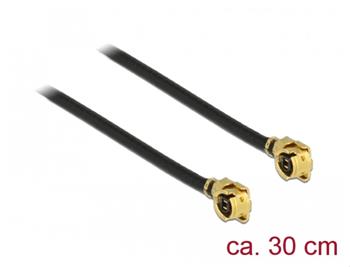 Delock Anténní kabel MHF / U.FL-LP-068 kompatibilní samec > MHF / U.FL-LP-068 kompatibilní samec 30 cm 1,13