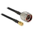 Delock anténní kabel N Plug > RP-SMA Plug CFD200 2 m, nízká ztráta