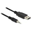 Delock Cable USB TTL male > 2.5 mm 3 pin stereo jack male 1.8 m (5 V)