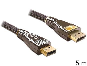 Delock Displayport kabel samec - samec 5 m PREMIUM