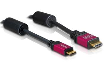 Delock HDMI kabel A/C samec/samec, délka 3 metry