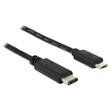 Delock Kabel USB Type-C™ 2.0 samec > USB 2.0 Typ Micro-B samec 0,5 m černý