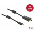 Delock Kabel z Active USB Type-C™ na HDMI, (DP Alt Mode) 4K 60 Hz 5 m