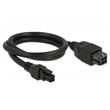 Delock Micro Fit 3.0 4 pin prodlužovací kabel samec > samice 50 cm