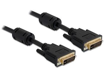 Delock připojovací kabel DVI-I 24+5 samec/samec, 5m