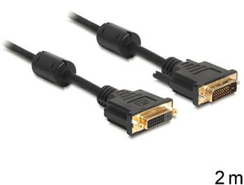 Delock prodlužovací kabel DVI-D 24+1 samec > samice 2 m