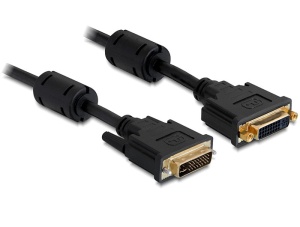 Delock prodlužovací kabel DVI-I 24+5 samec/samice, 5m