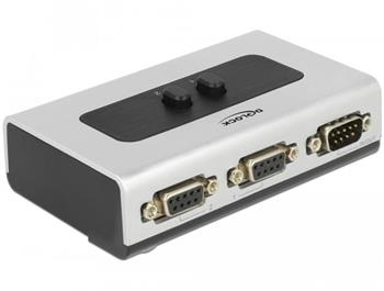 Delock Sériový Switch RS-232 / RS-422 / RS-485 2-portový manuální