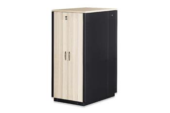 Digitus 32U SOUNDproof rack, 1666x750x1130 mm dřevěný dekor javor, černý (RAL 9005)