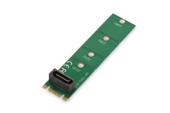 Digitus Adaptér PCIe NGFF (M.2) na SATA SATA III, až 6,0 Gb / s, PCI Express M.2