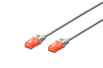 Digitus CAT 6 S-FTP patch cable, Cu, LSZH AWG 27/7, length 7 m, color white
