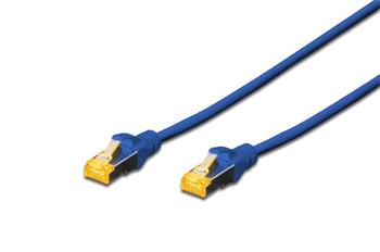 Digitus CAT 6A S-FTP patch cable, Cu, LSZH AWG 26/7, length 7 m, color blue