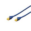 Digitus CAT 6A S-FTP patch cable, Cu, LSZH AWG 26/7, length 7 m, color blue
