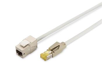 Digitus Consolidation-Point Cable, DRAKA UC900, HRS TM31 CAT 6A Keystone Module, 10 m, color grey