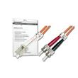 Digitus Fiber Optic Patch Cable, LC to ST,Multimode 50/125 µ, Duplex Length 5m