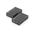 DIGITUS Sada 4K HDMI Extender, HDBaseT, UHD 4K * 2K @ 30 Hz, 70 m po síťovém kabelu (Cat 5E, 6, 7)