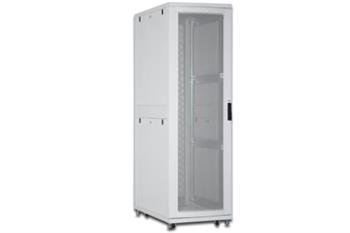 Digitus Serverový stojan 42U, Unique Series, dveře z děrované oceli 2050x600x1000 mm, barva šedá (RAL 7035)