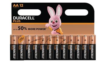 Duracell MN1500B12 Duracell Plus AA 12 Pack