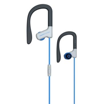 Energy Sistem Earphones Sport 1 Blue, sportovní sluchátka s mikrofonem, 3,5mm jack, 93dB ± 3dB