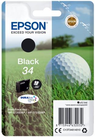 EPSON cartridge T3461 black (golfový míček)