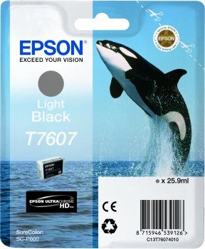 EPSON cartridge T7607 Light Black (kosatka)