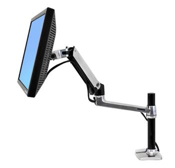 ERGOTRON LX Desk Mount LCD Arm, Tall Pole, stolní rameno až 34" LCD,vyšší zákl.