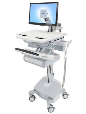 ERGOTRON StyleView® Cart with LCD Arm, LiFe Powere