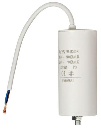 Fixapart W9-11240N - Kondenzátor 450V + Kabel Produktové Označení Originálu 40.0uf / 450 V + cable