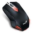 GENIUS Gaming myš X-G200/ drátová/ 1000 dpi/ USB/ černá